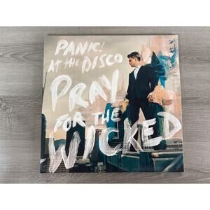 Panic! at the DIsco- "Pray for the Wicked"- LP Vinyl Record- 2018- Red Disc- EUC